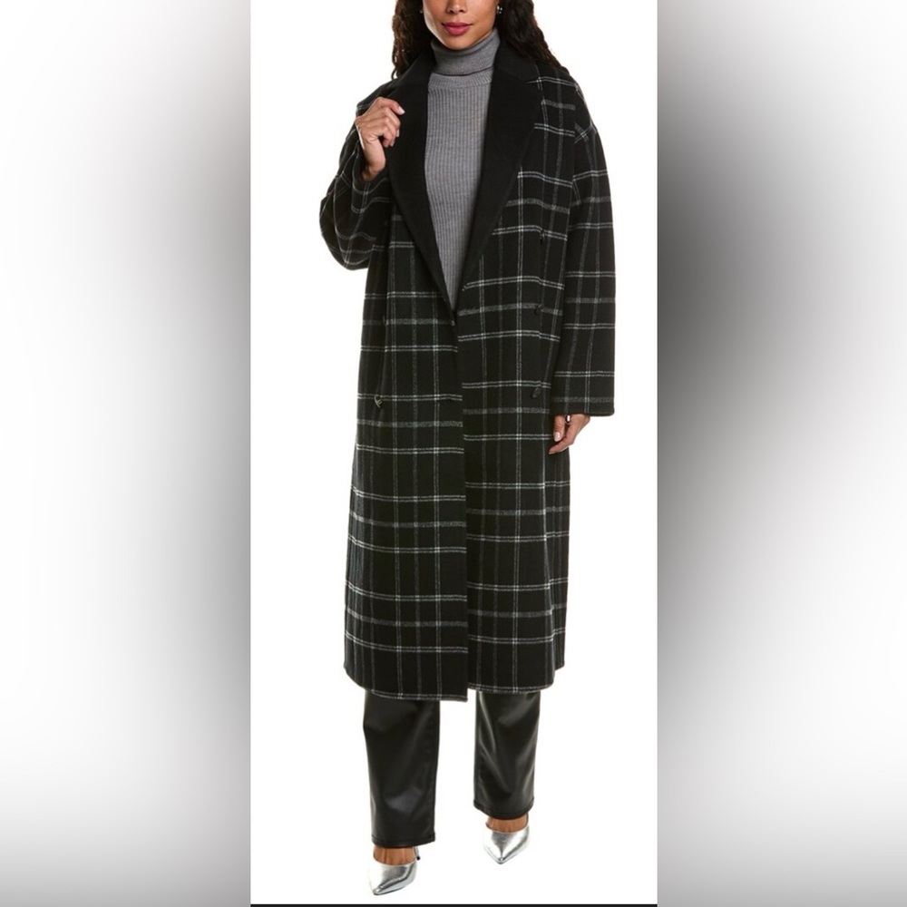 Rag & Bone Tartan Wool Coat